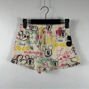 NWT Zara x Disney Kid’s Cream Shorts | Size 13-14